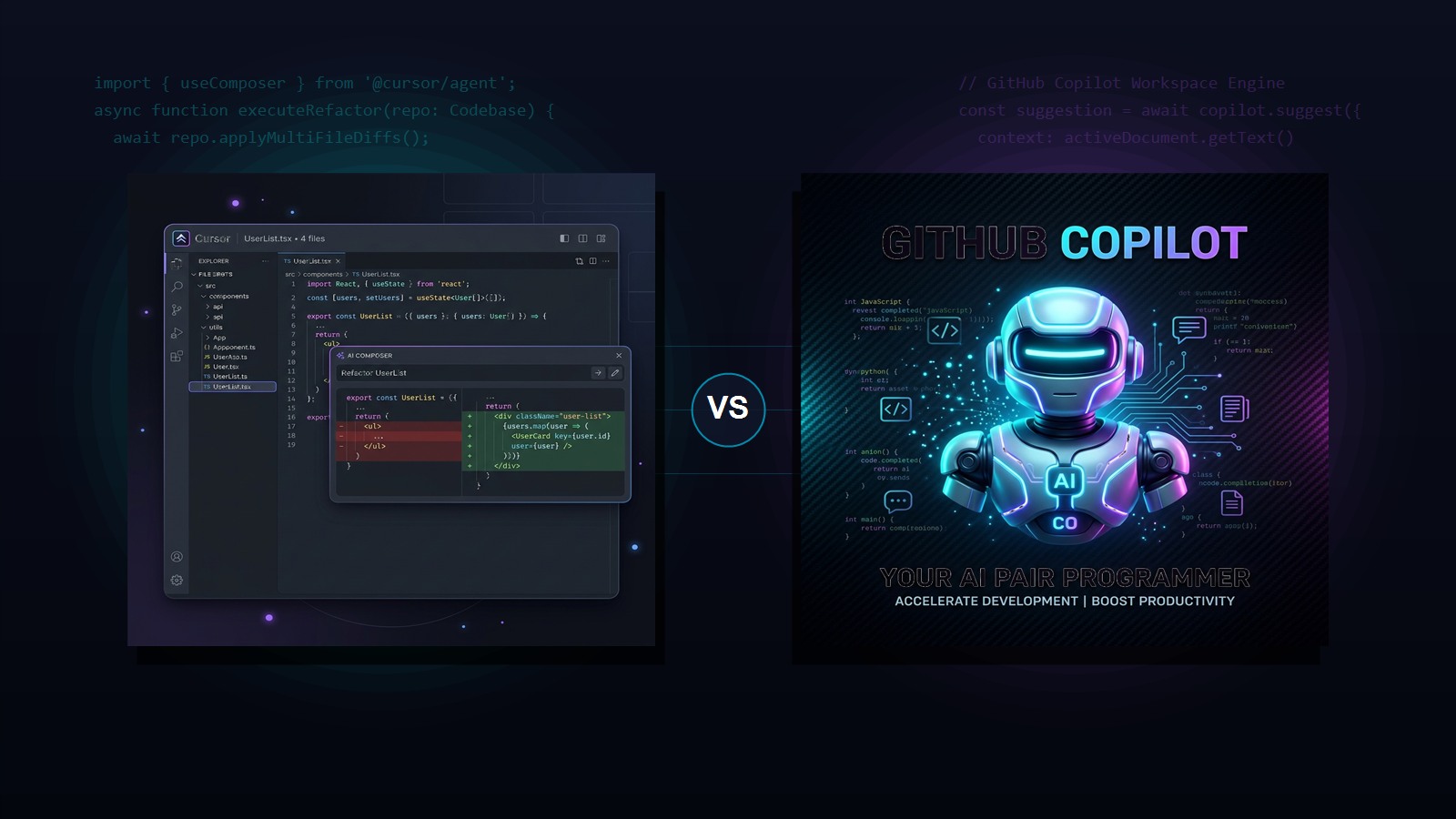 Cursor vs. GitHub Copilot: Which AI Coding Assistant Wins?