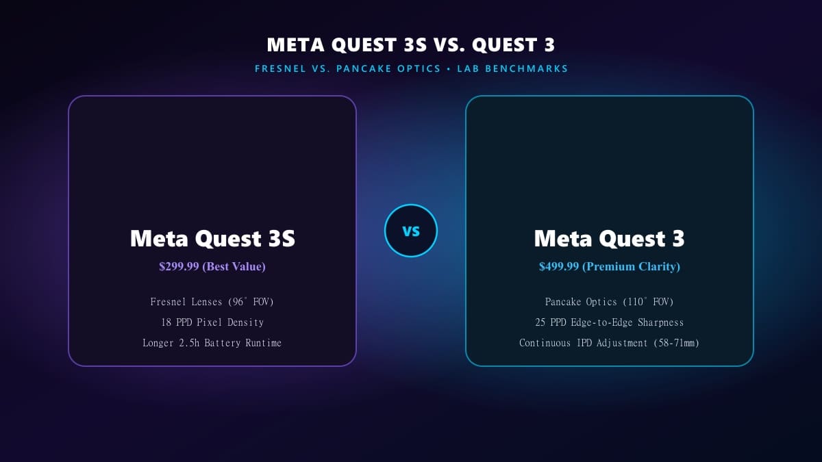 Meta Quest 3S vs Quest 3: Which to Buy in 2026